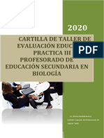 Cartilla Detaller de Evaluación - Práctica III