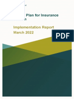 Action Plan For Insurance Reform: Implementation Report March 2022