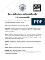 Curso Iniciacao Xadrez Escolar