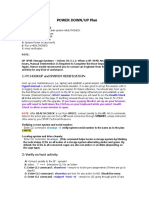 POWER DOWN/UP 3PAR System