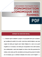 Autonomisation Des Femmes 21 Mars 2016 CCIS