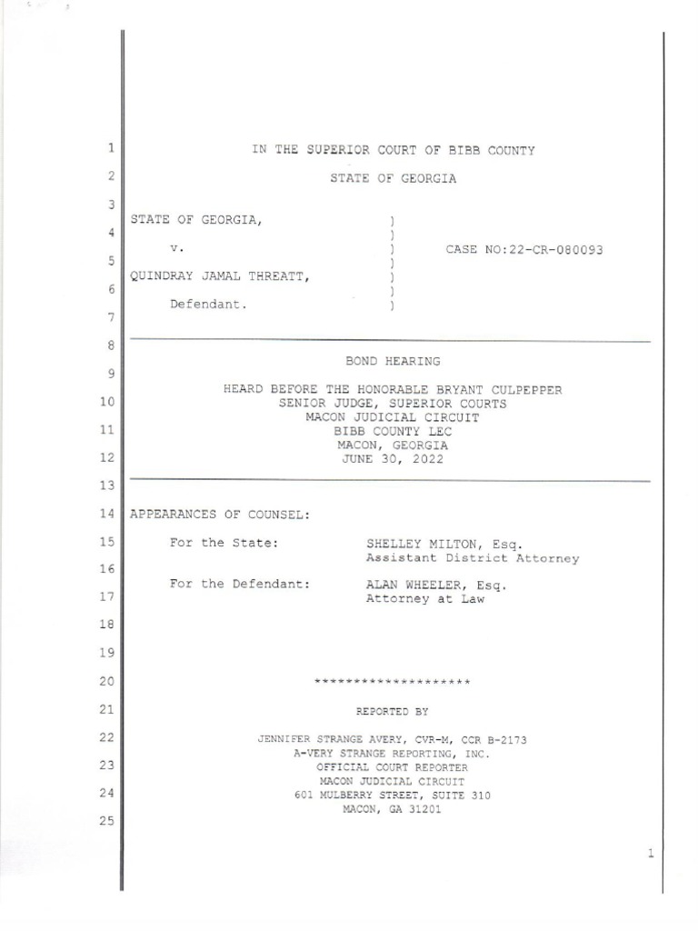 Transcript of Milton Hearing PDF