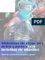 Cómo Hacer Sistema de Riego Casero Con Botellas de Plástico