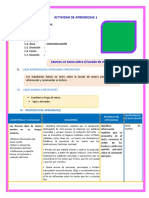 D1 A2 SESION Leemos Un Texto Sobre El Lavado de Manos