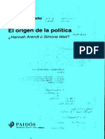 Esposito Roberto - El Origen de La Politica