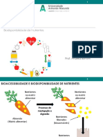 PDII - 4. Bioacessibilidade e Biodisponibilidade de Nutrientes