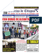 Periódico Noticias de Chiapas, Edición Virtual Viernes 15 de Julio de 2022