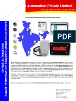 Fluid Temperature Monitoring System Brochure 1.0