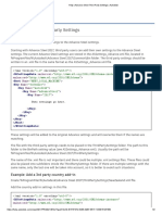 Help - Advance Steel Third Party Settings - Autodesk