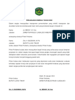 PK Pokok Direktur Rsud I Lagaligo 2022 - New Versi