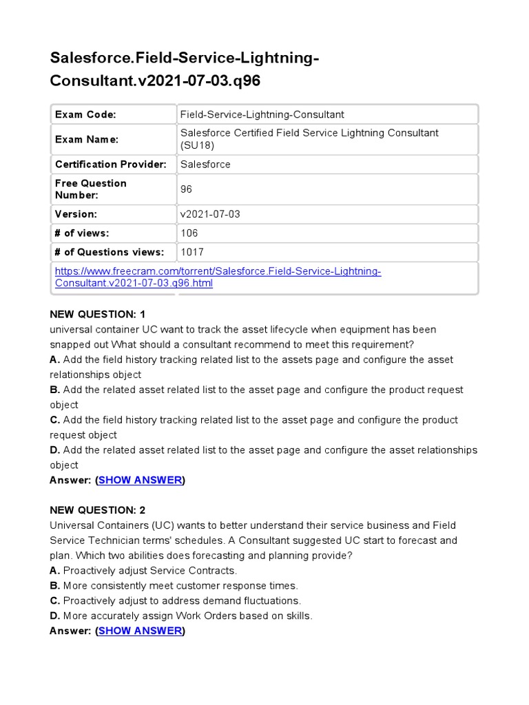 Field-Service-Consultant시험유효덤프