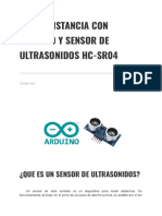 Sensor de Ultrasonidos Hc-sr04