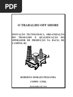 Tese Mestrado O Trabalho Off Shore