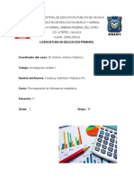 Estadistica Investigacion Unidad 1