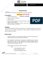 Evaluacion Final Disposicion de Plantas Industriales (2022-2)