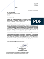 Carta Rector UdeC - Caso Amaya Álvez