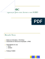 Java JDBC: Aplicação Java com Acesso a um SGBD