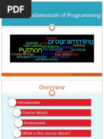 CS114 - Fundamentals of Programming: Qurrat-Ul-Ain Babar