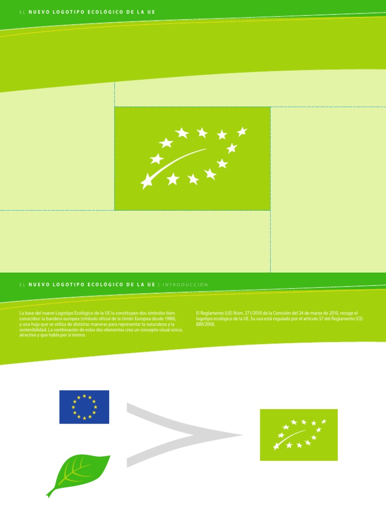 Organic Logo User Manual Es PDF Color Negro