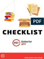 Checklist Literatura 2