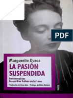 Duras, Marguerite - La Pasión Suspendida