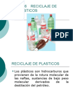 Reciclaje de plásticos PET