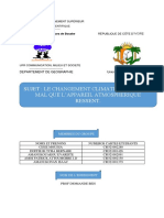 Changement Climatique PDF