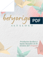 Betyorigami Catálogo