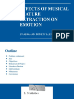 The Effects of Musical Feature Extraction On Emotion