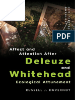 (New Perspectives in Ontology) Russell J. Duvernoy - Affect and Attention After Deleuze and Whitehead_ Ecological Attunement-Edinburgh University Press (2020)