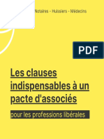 Les Clauses Indispensables D'un Pacte D'associés - 2