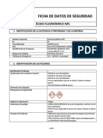 FDS Ácido Fluorhídrico 40%