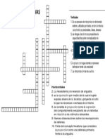 Pruebas Proyectivas Crucigrama