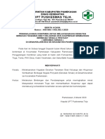 Berita Acara Penggalangan Komitmen Untuk Melaksanakan Kegiatan Gerakan Tanaman Obat Keluarga Dan Akupresur Sembuhkan Berbagai Segala Penyakit