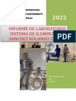 Informe de Laboratorio Sistema de Iluminacion - Sanchez Rolando Zenon.