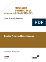 BARENBOIM Mercado Del Suelo y Periferia