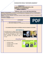 SEM 10 PROYECTO 1 NOVENOS 11 Al 15 Julio 2022