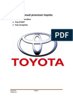 Procesos Manuales Toyota Manual