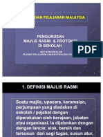 Pen Gurus An Majlis Rasmi Sekolah