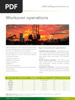 Workover Operations Workover Rigs Workover Rigs