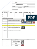 Report Montly HSE Form (Aug 21)