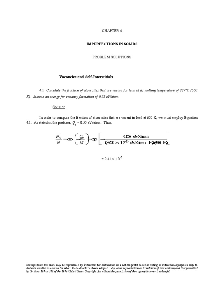 CH 04 | PDF | Crystal Structure | Density