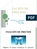 Fijación de Precios 