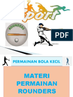 Materi Permainan Rounders Kelas 5