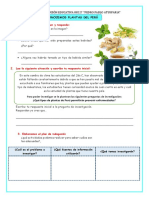 Ficha de Ciencia y Tecnología - Martes 11 de Julio