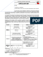 Colegio Antonio García: Circular de inicio de clases 2022