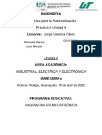 Mecánica para La Automatización Practica 4 Unidad 4: Ingenieria