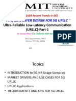 Phy/Mac Layer Design For 5G Urllc: Ultra-Reliable Low-Latency Communication (URLLC) - Part-1