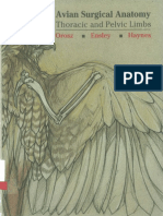 Surgical Anatomy Avian, Thoracic and Hind Limbs (VetBooks - Ir)