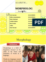 Morphology: The Study of Word Forms and Structures